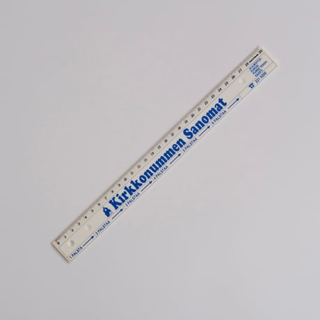 Kirkkonummen Sanomat Ruler (A)