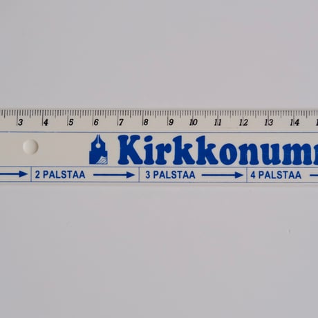Kirkkonummen Sanomat Ruler (B)