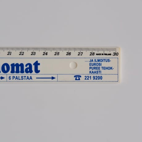 Kirkkonummen Sanomat Ruler (B)