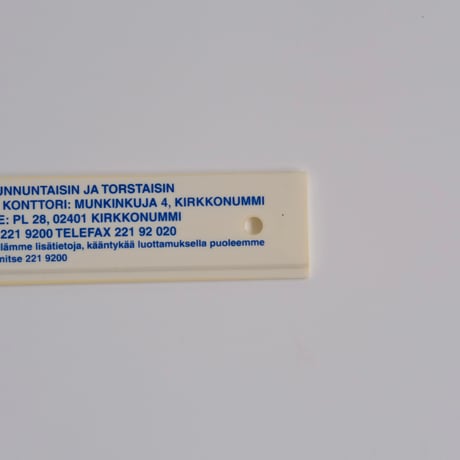 Kirkkonummen Sanomat Ruler (C)