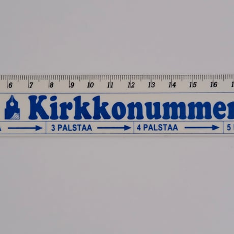 Kirkkonummen Sanomat Ruler (A)