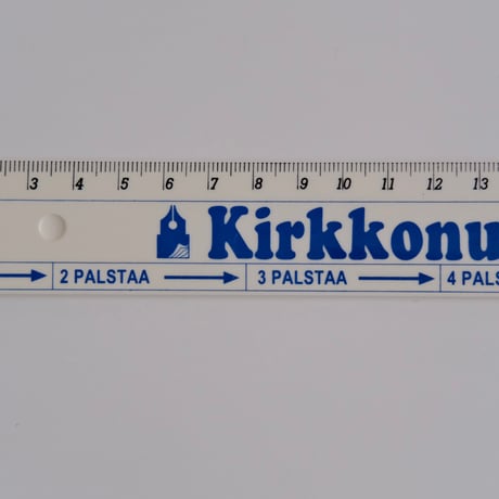 Kirkkonummen Sanomat Ruler (A)