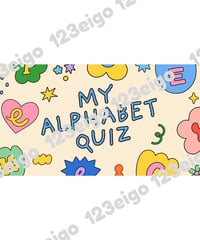 MY ALPHABET QUIZ