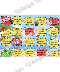 Summer Vacation Board Game
