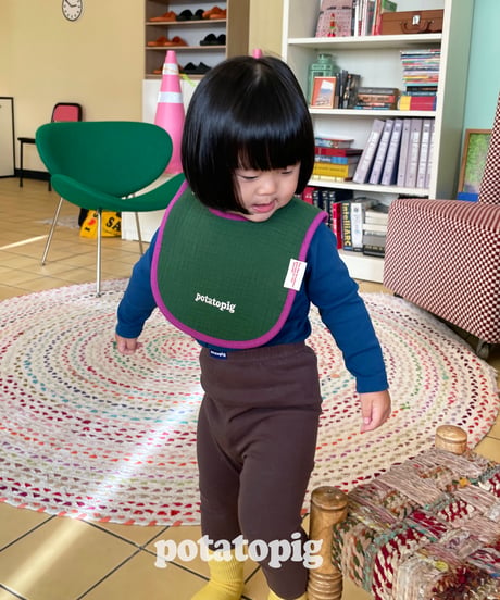 potato cotton bib