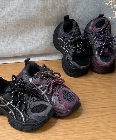 chunky mesh sneakers