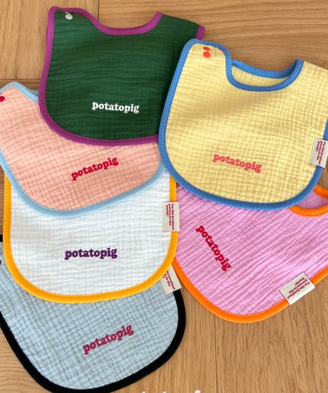 potato cotton bib