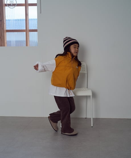 half zip nylon vest