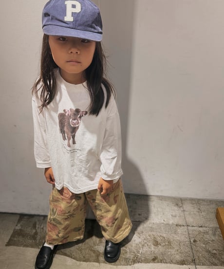 【VINTAGE FLOWER WIDE PANTS】