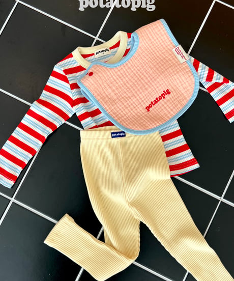 potato cotton bib