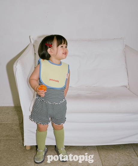 potato cotton bib