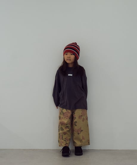 【VINTAGE FLOWER WIDE PANTS】pre order