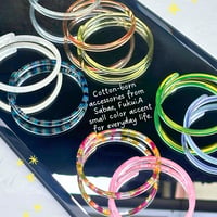 Cotton-based Acetate Bracelet