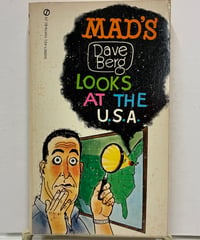 『Mad's Dave Berg Looks at the U.S.A.』著者：デイヴ・バーグ 初版1964年 SignetBooks
