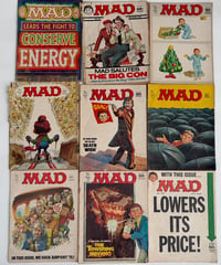『MAD（マッド・マガジン）』9冊セット E.C. Publications No. 168/171~177/179