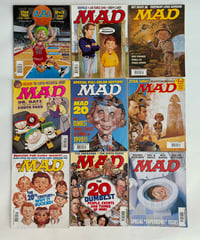 MAD MAGAZINE　No.352 364 372 375 377 383 387 389 390 の９冊　1996-2000年　DCコミックス