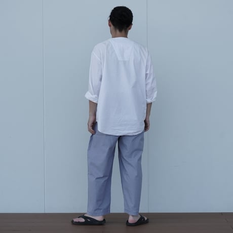 バルキーシーチング厚手ギャザーパンツ / homspun