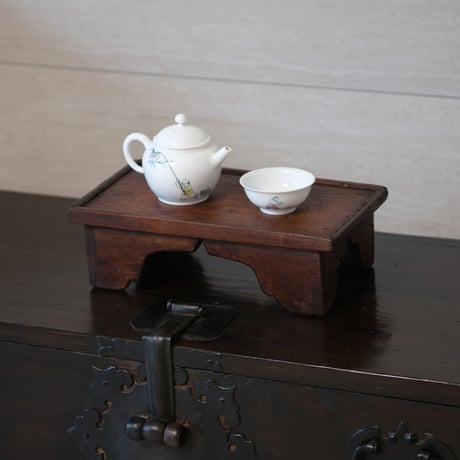 李朝 木盤