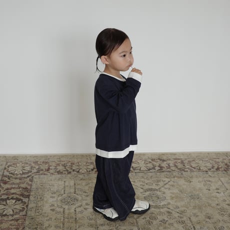 henry layered tops｜navy