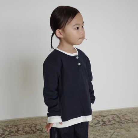 henry layered tops｜navy