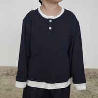 henry layered tops｜navy