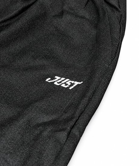 LINEN WIDE PANTS BLACK