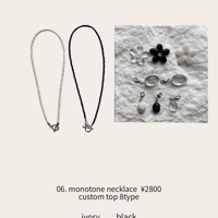 monotone necklace - ladies