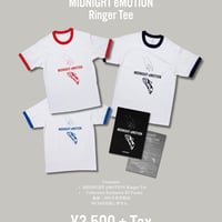 MIDNIGHT eMOTION Ringer Tee