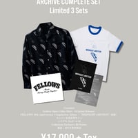 【Open Collar Shirt Mサイズ】MIDNIGHT eMOTION ARCHIVE COMPLETE SET - Limited 3 Sets -