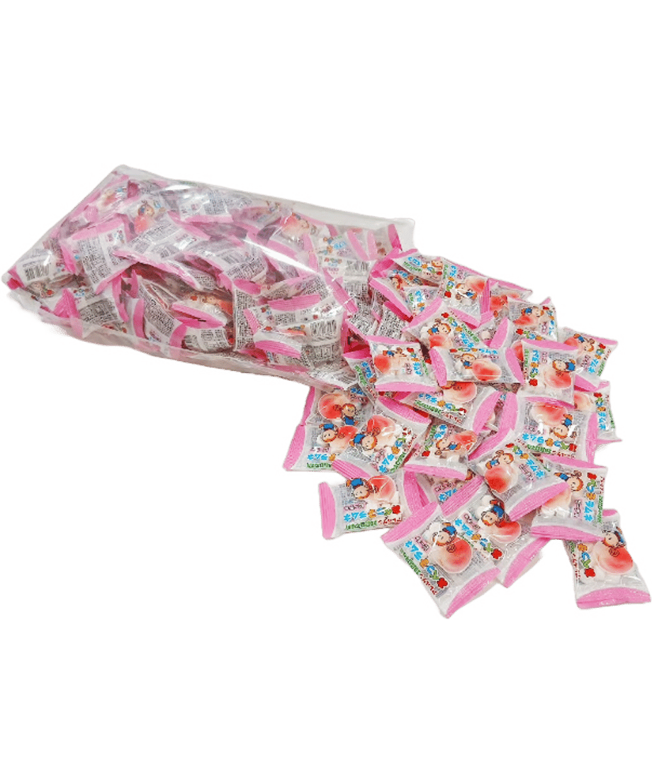 あべっ子ラムネ ピーチ　1kg（個装紙込み）