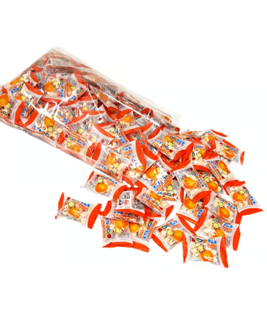 あべっ子ラムネ オレンジ　1kg（個装紙込み）
