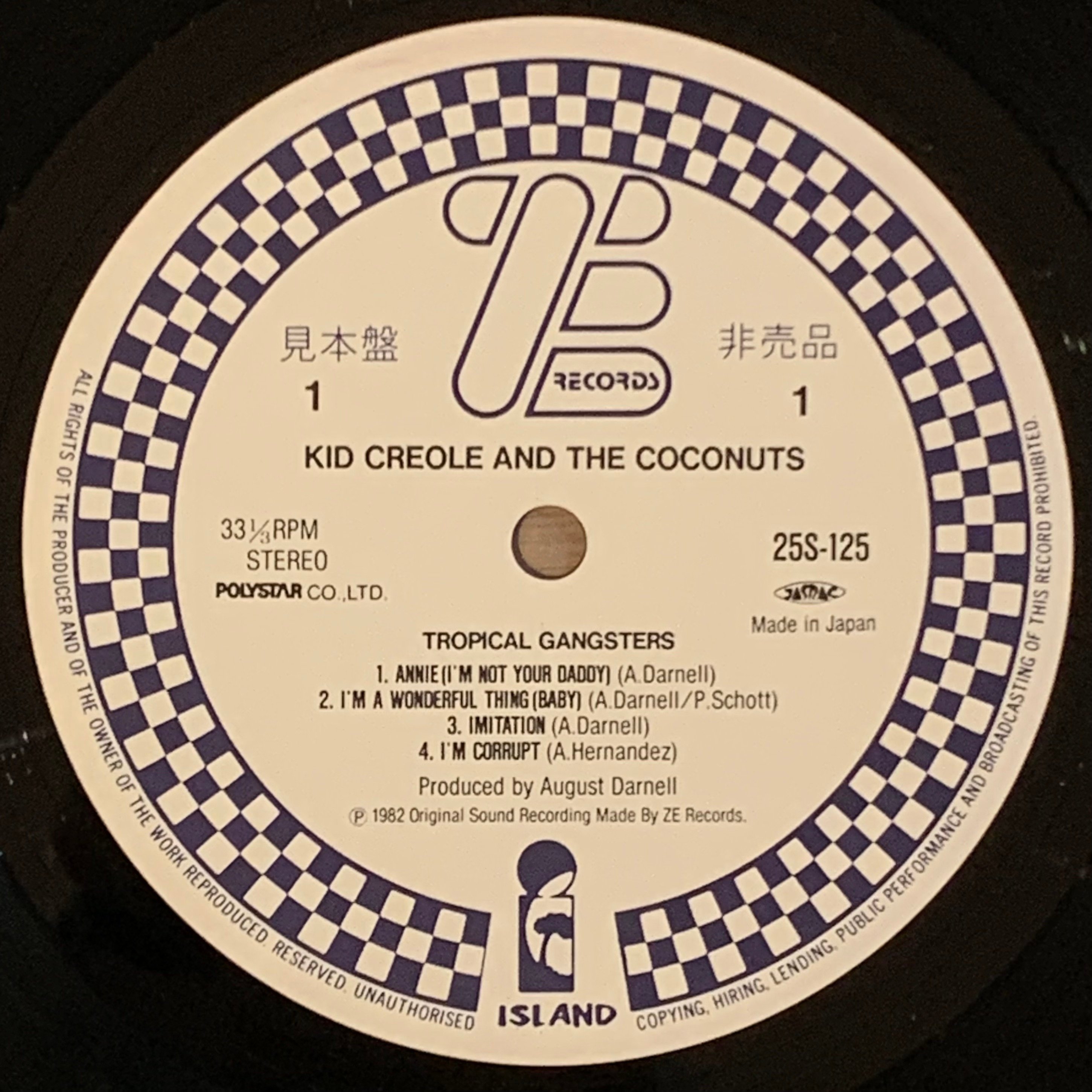 Kid Creole & The Coconuts - Tropical Gangsters