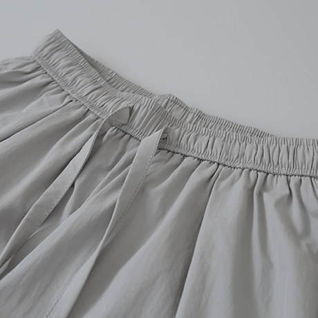 high waist airy loose wide pants/2color　MA2078