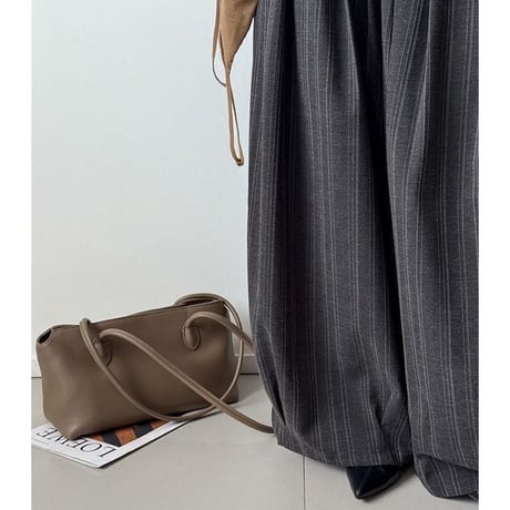 pinstripe voluminous wide pants　MA2267