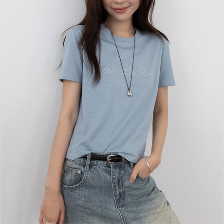 vintage wash cropped wide denim pants/2color　MA2081