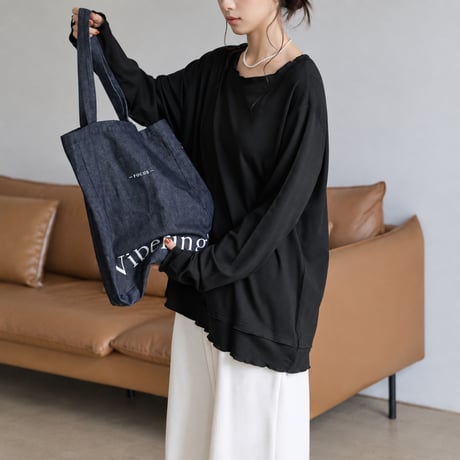 loose fit long sleeve tee shirt　MA2146