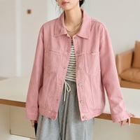 oversized color denim jacket　MA2130