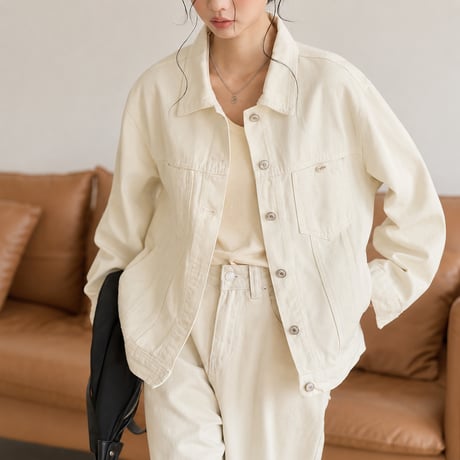 oversized color denim jacket　MA2130