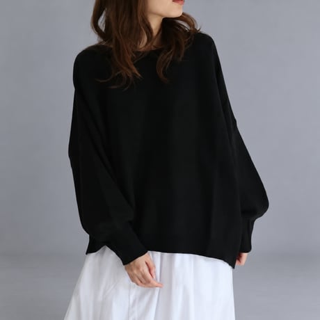 backribbon knit pullover　MA1638