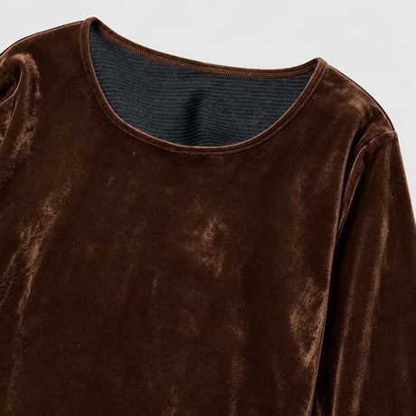 wide neck slim fit pullover /2color　MA2290