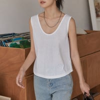 wide strap tank top　MA2132