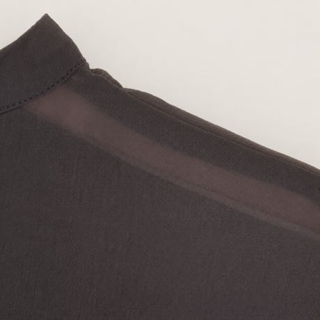 round neck front button short sleeve shirt/4color　MA2089