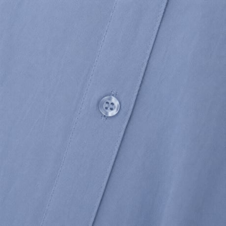round neck front button short sleeve shirt/4color　MA2089