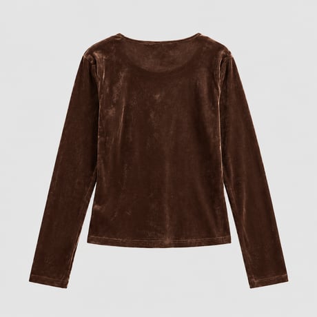 wide neck slim fit pullover /2color　MA2290