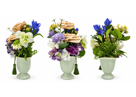 【1点限り】香りで偲ぶ ひのきの仏花 若葉色