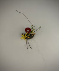 掛花入れ（月と太陽）