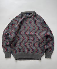 SUNGILIO "Prod By KOSUGI" Wave Patten Knit