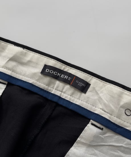 Dockers Classic Fit Black Chino Pants