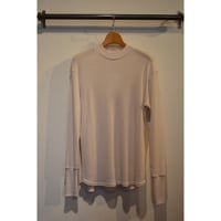 comm.arch.womens/ Super100’s Merino Rib Inner/ Bleached Peach