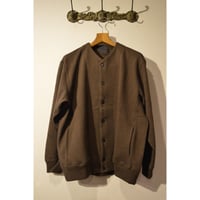 comm.arch./Mixed Cotton Dense Sweat Blouson/ DK.Olive